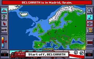 Bush Buck - A Global Treasure Hunt screen shot game playing